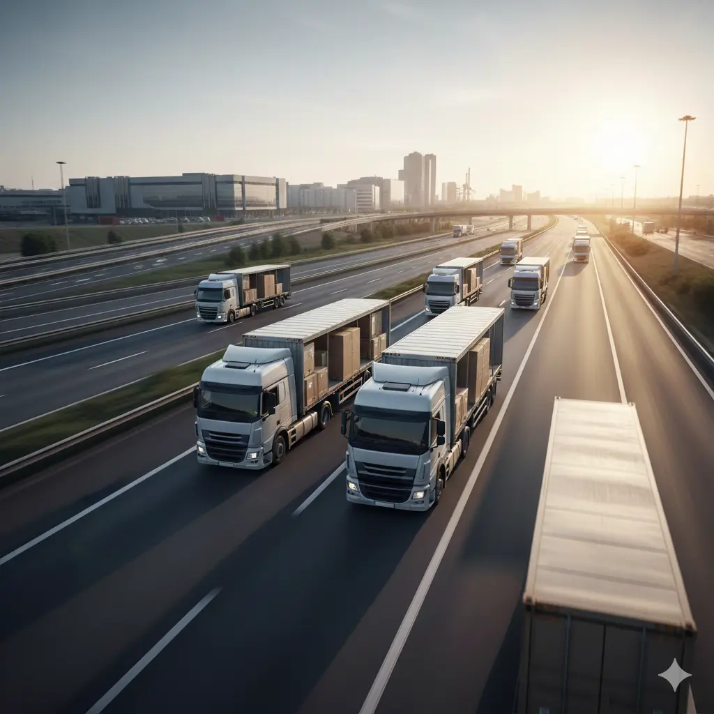 الشحن البري والنقليات